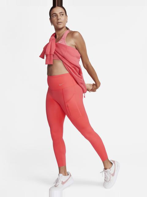 Nike Women's Go Firm-Support High-Waisted 7/8 Leggings with Pockets