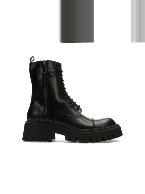 BALENCIAGA Balenciaga Tractor 20mm Zip Up Boot Black