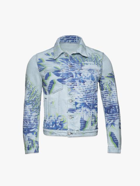 MCM Men’s Tech Flower Denim Jacket