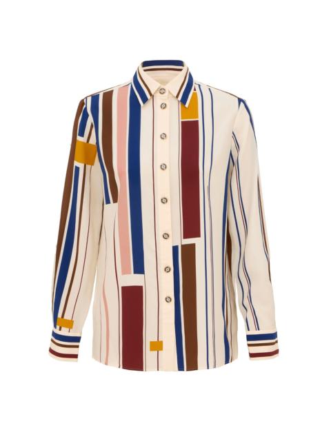 Zimmermann STRIPE RELAXED SHIRT