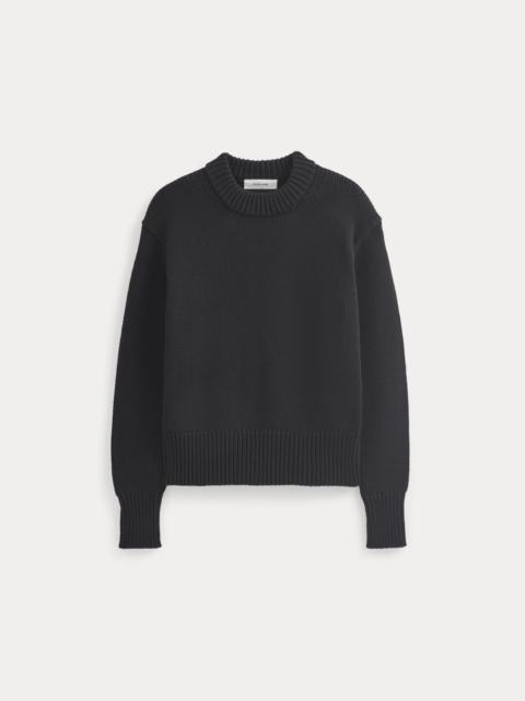 EVERLANE OVERSIZED COCOON CREW IN ELEVATED COTTON