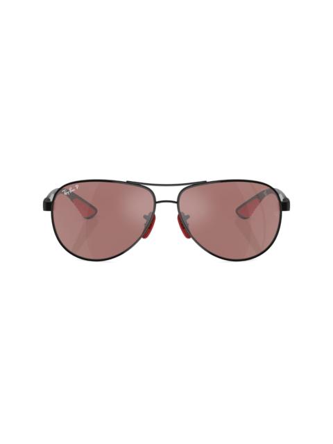 Ray-Ban gradient-lenses aviator-frame sunglasses