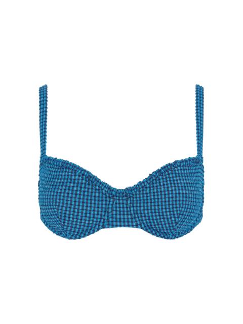 onia Marilyn Bikini Top blue