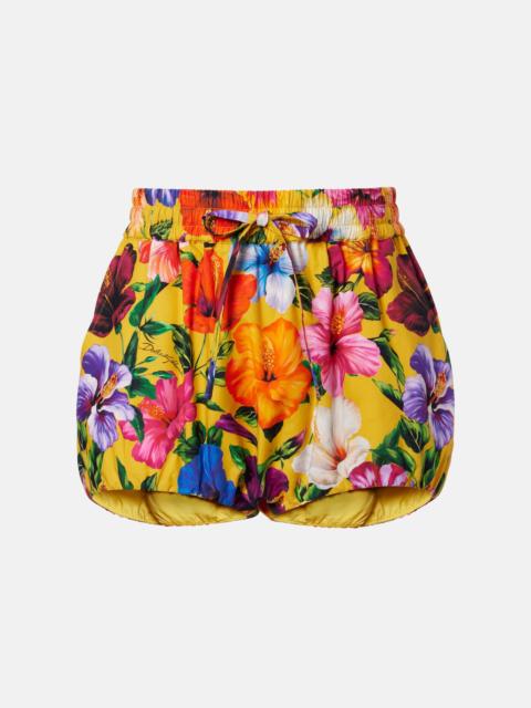 Dolce & Gabbana Floral cotton shorts