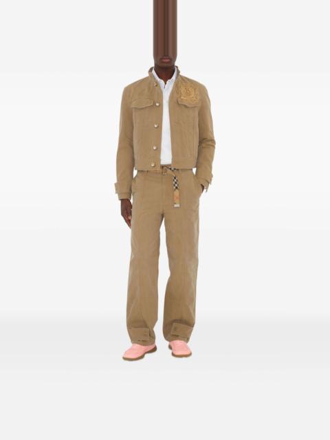 Burberry cotton trousers