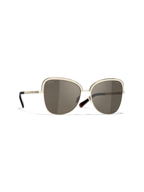 CHANEL Square Sunglasses