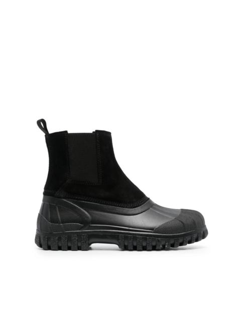 Diemme panelled ankle-length boots