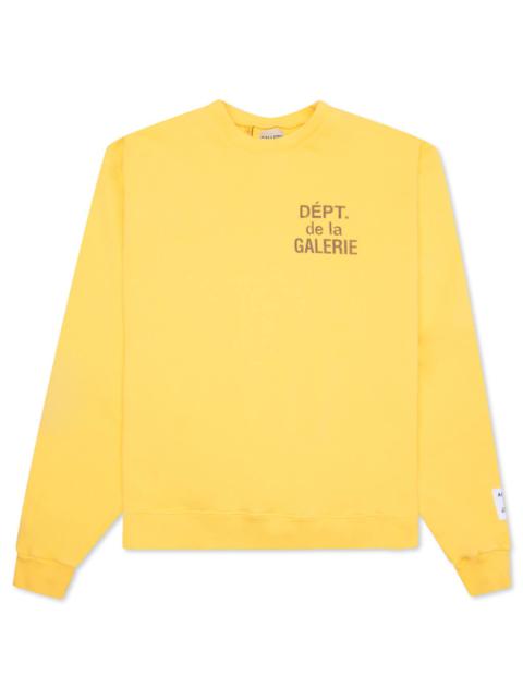 ART THAT KILLS REV CREWNECK - YELLOW