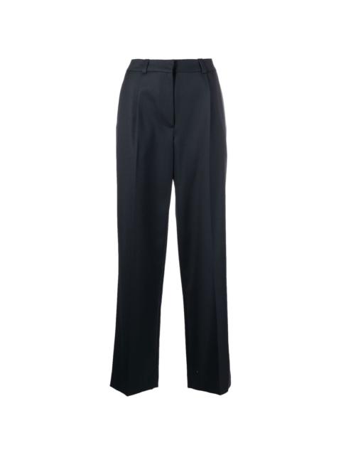 LOW CLASSIC high-waisted straight-leg trousers