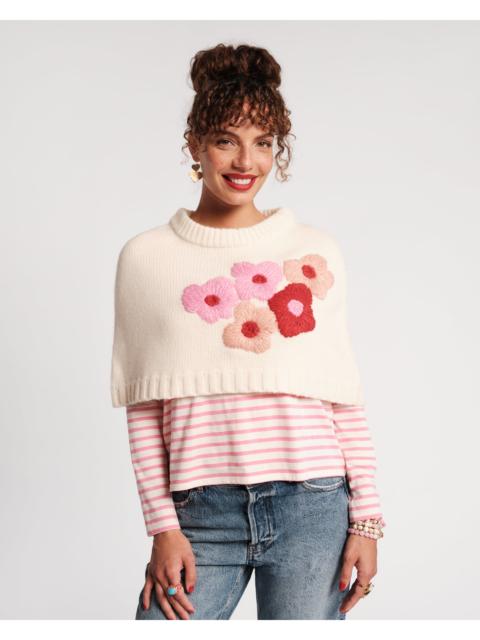 FRANCES VALENTINE Emma Embroidered Shrug