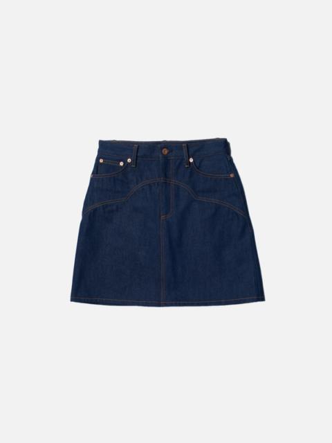 Nudie Jeans Molly Skirt 70's Blue