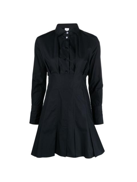 long-sleeve minidress