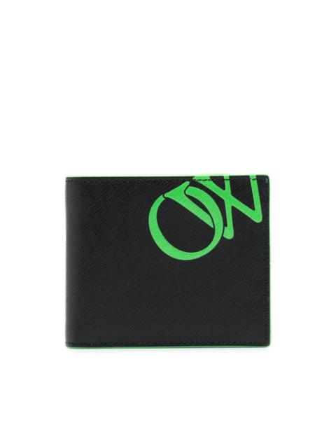 two-tone bi-fold wallet