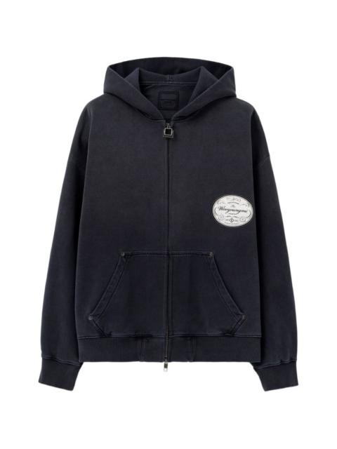 Wooyoungmi side-pockets hoodie