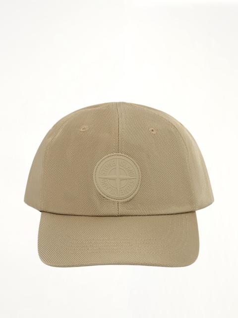Stone Island 9100014 Nylon Baseball Cap in Biscuit