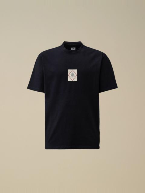 C.P. Company Indigo Jersey Logo T-Shirt