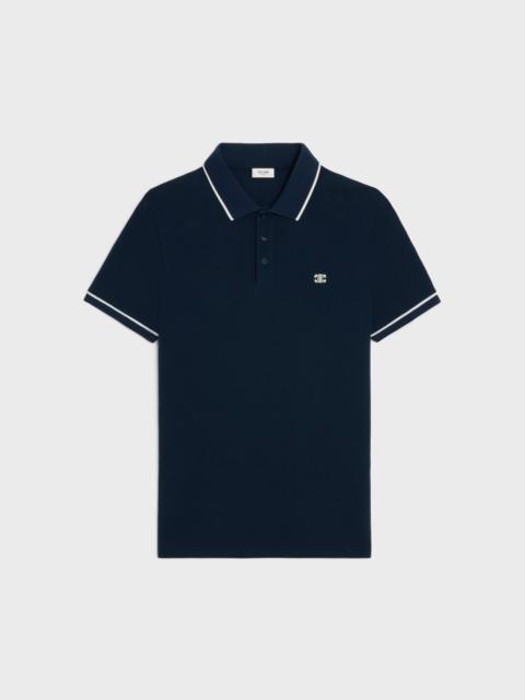 CELINE classic polo shirt in cotton piqué | REVERSIBLE