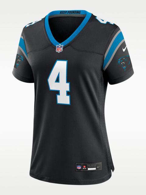 Nike Tetairoa McMillan Carolina Panthers Women's Nike NFL Game Jersey