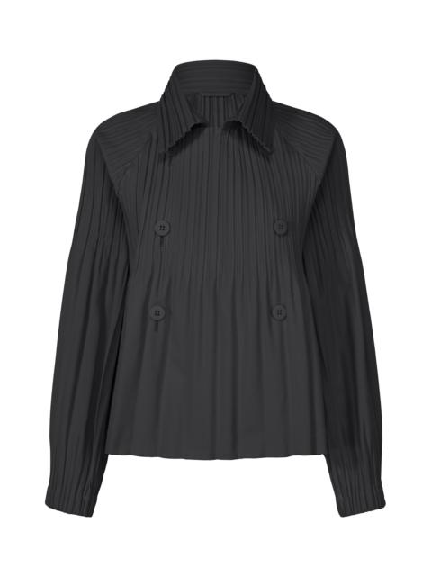 Pleats Please Issey Miyake SMOOTH COAT