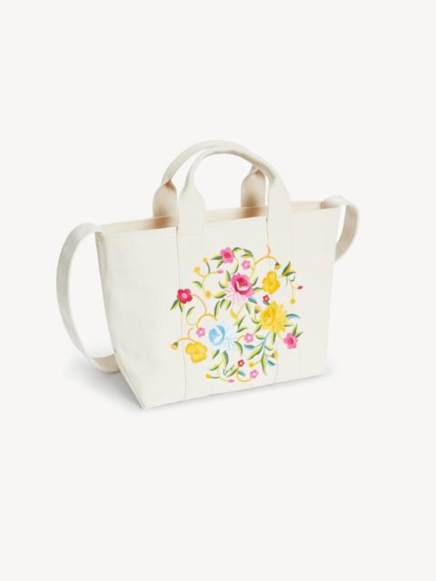 KENZO 'KENZO Wildflower' small tote bag in canvas