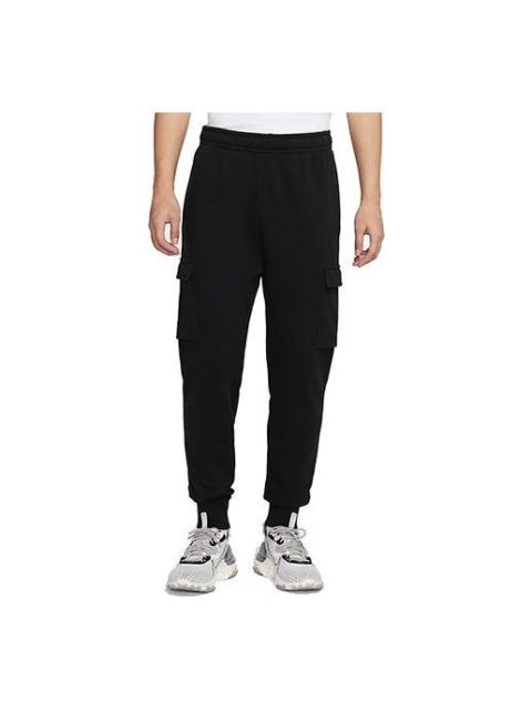 Nike Nike Sportswear 클럽 화물 캐주얼 조깅 바지 검정 DH4347-010