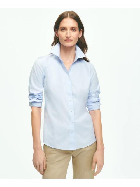 Brooks Brothers Fitted Non-Iron Stretch Supima® Cotton Dress Shirt