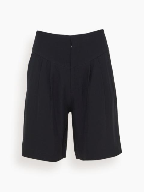 BITE Studios Pleat Shorts in Black