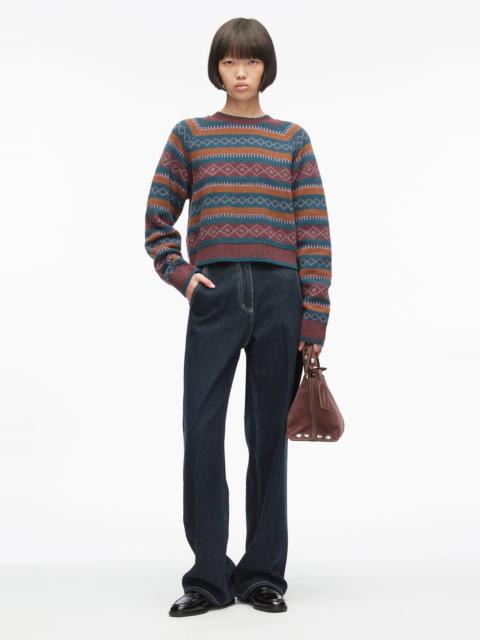 3.1 Phillip Lim Fair Isle Wool Pullover