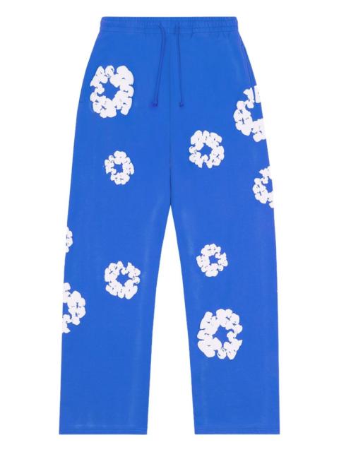 DENIM TEARS wreath-print track pants