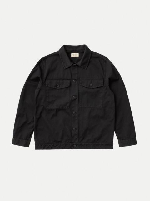 Colin Utility Overshirt Black