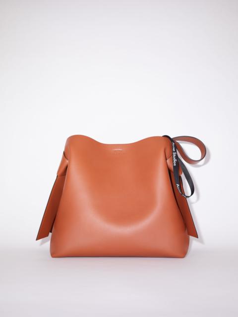 Acne Studios Large leather bag - Almond brown