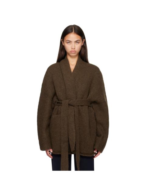 LAUREN MANOOGIAN Khaki Coto Cardigan