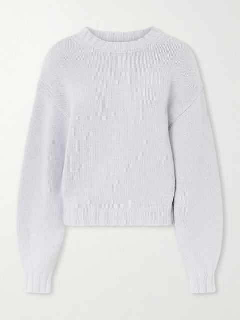 KHAITE Gemma Knitted Cashmere Sweater