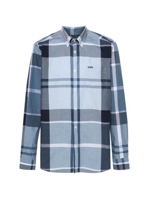 Barbour checked cotton shirt