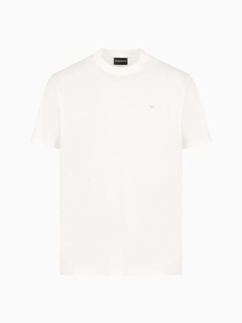 EMPORIO ARMANI Travel Essentials T-shirt in mercerised jersey