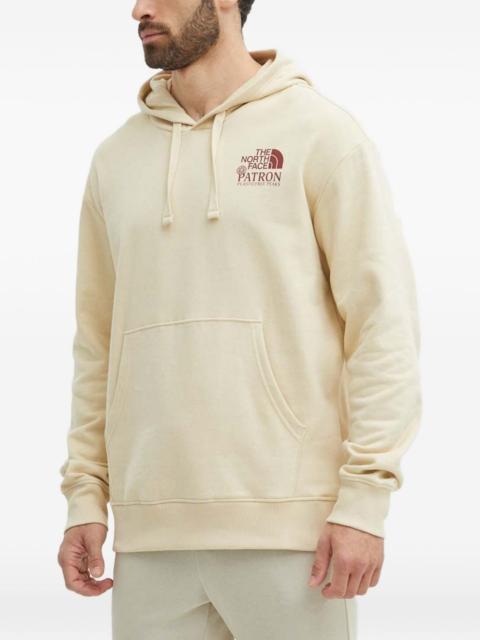 The North Face logo-detail drawstring hoodie