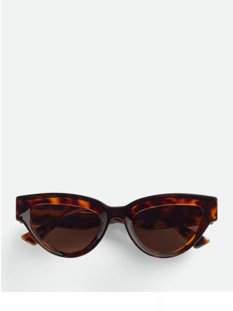 Bottega Veneta Sharp Cat Eye Sunglasses