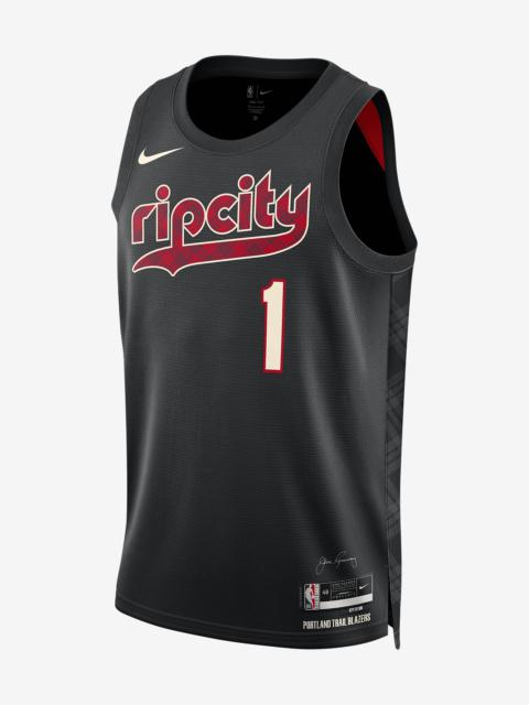 Anfernee Simons Portland Trail Blazers City Edition 2023/24 Nike Men's Dri-FIT NBA Swingman Jersey