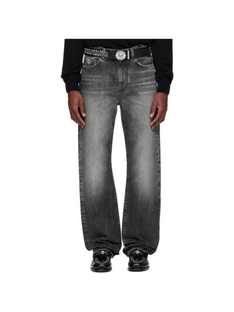 VERSACE Gray Loose Jeans