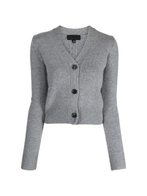 NILI LOTAN intarsia-knit cashmere cardigan