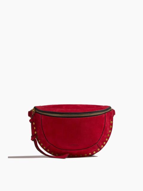 Isabel Marant Skano Belt Bag in Scarlet Red