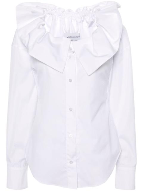VIKTOR & ROLF Couture off-shoulder shirt