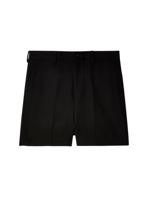 doublet wide-leg wool tailored shorts