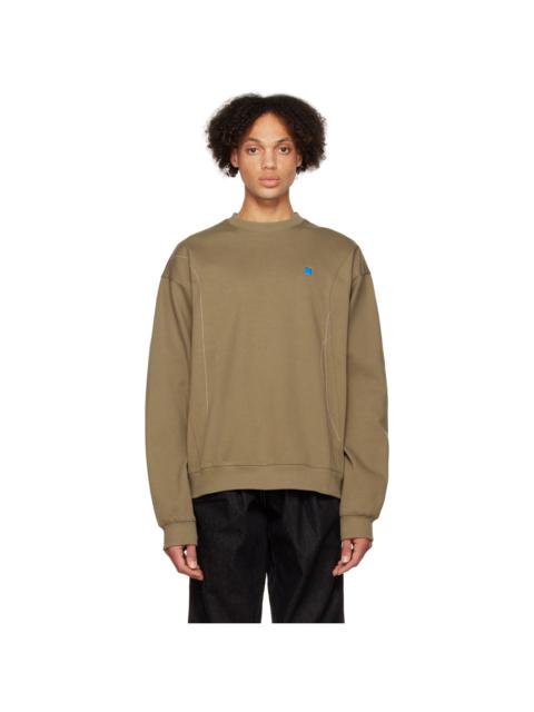 ★Adererror★Tetraight Product. 43 Gray Tetraight Product. 43 Sweatshirt by ADER error on Sale