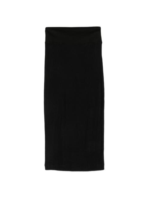 thom/krom ribbed-knit pencil skirt