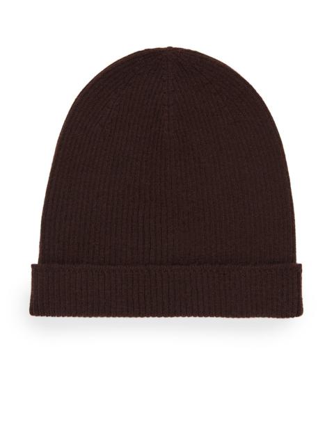 Rick Owens Brown Virgin Wool Beanie