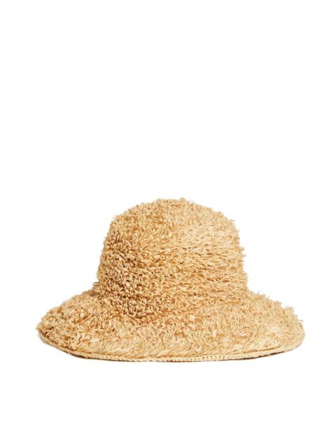 A Love Letter To India Raffia Hat