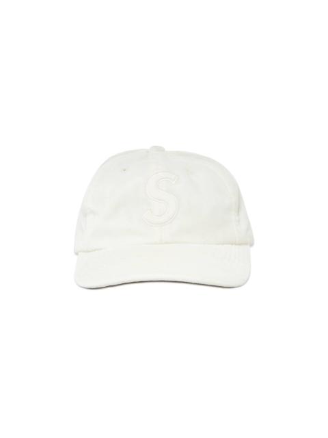 Supreme Velvet S Logo 6-Panel 'White'