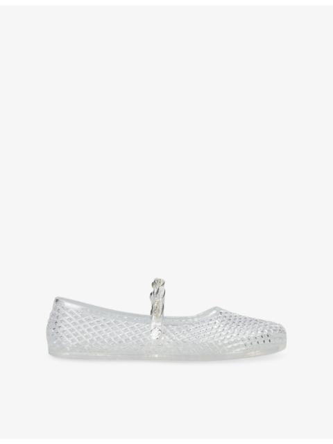 ANCIENT GREEK SANDALS Iro Shells PVC Ballet Flats