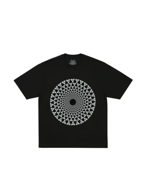 SWIRLY T-SHIRT BLACK